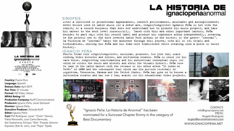 Ignacio Peña: La Historia de Anormal